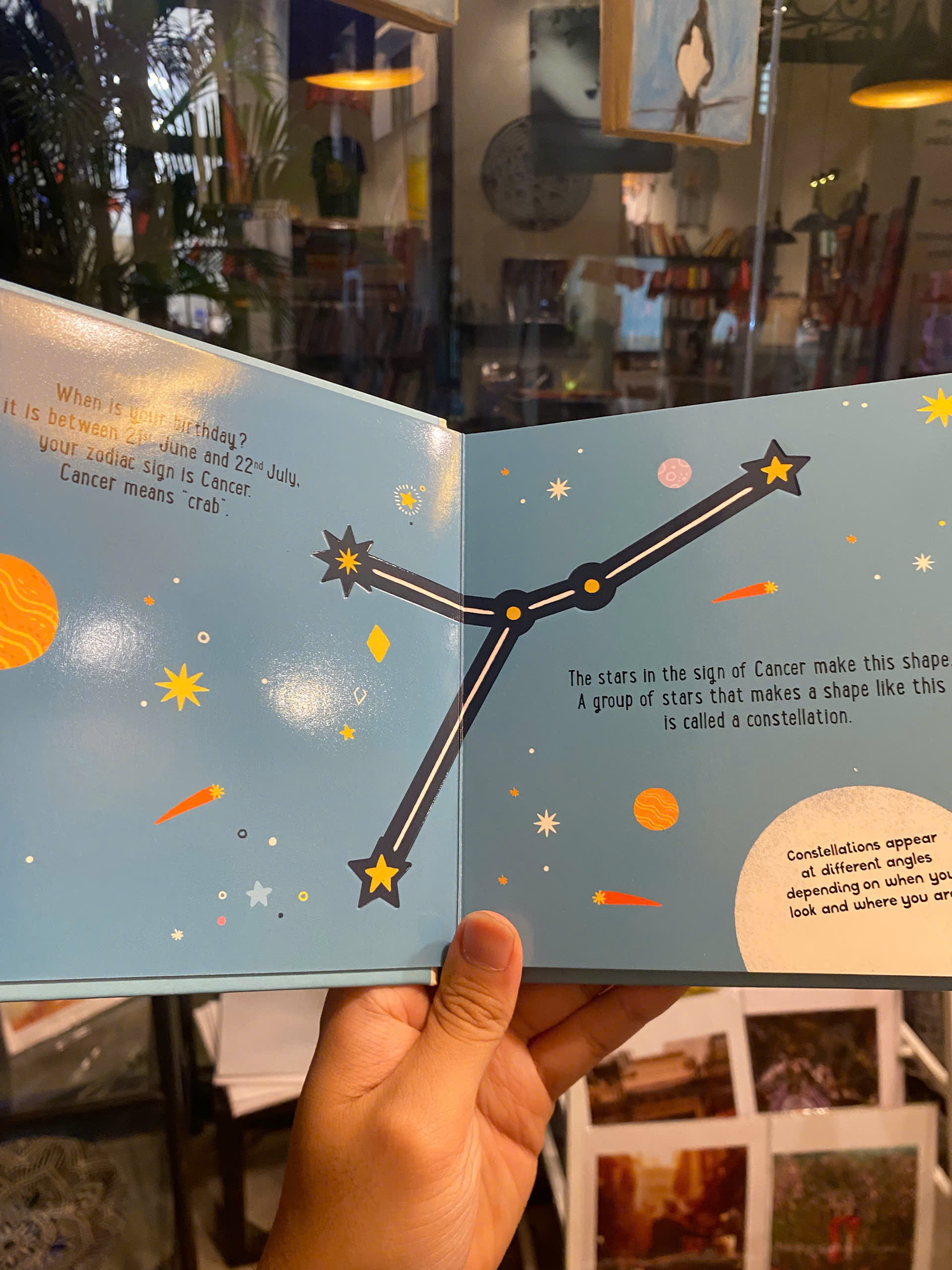 Sách - My Stars Series Cancer by Campbell Books | Children's Astrology Picture Book