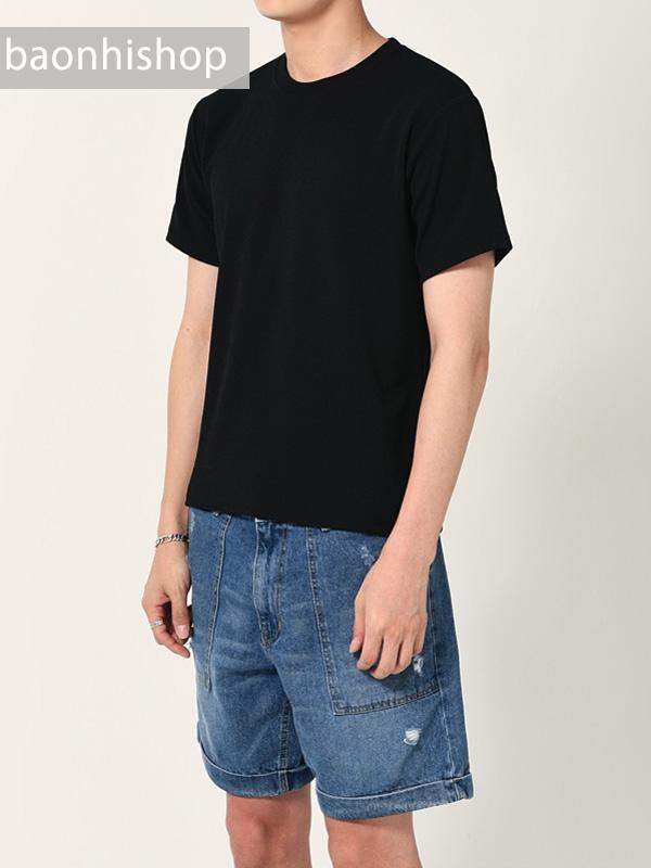 Áo Thun Nam Spao Essential Basic Tee - SIZE S,XS