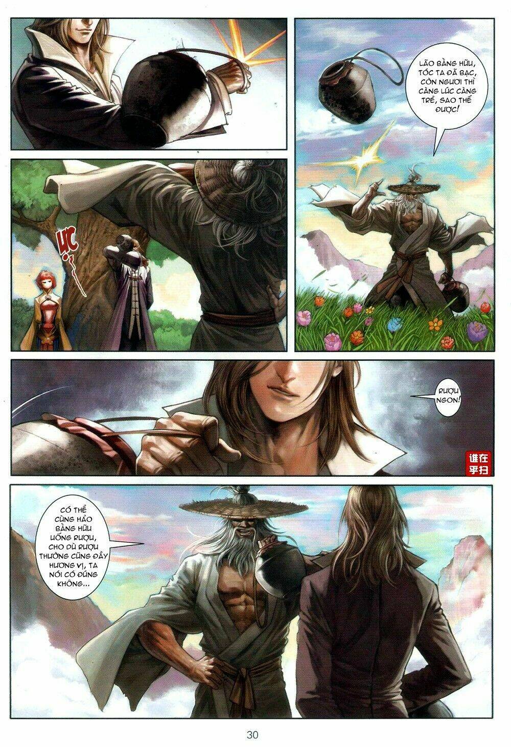 ôn thuỵ an quần hiệp truyện chapter 60 30