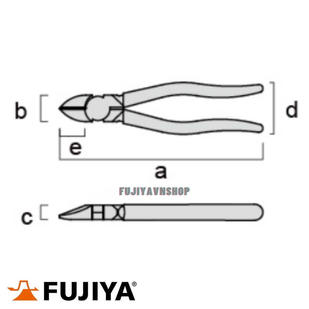 Kìm tác động mạnh Fujiya 700N-175