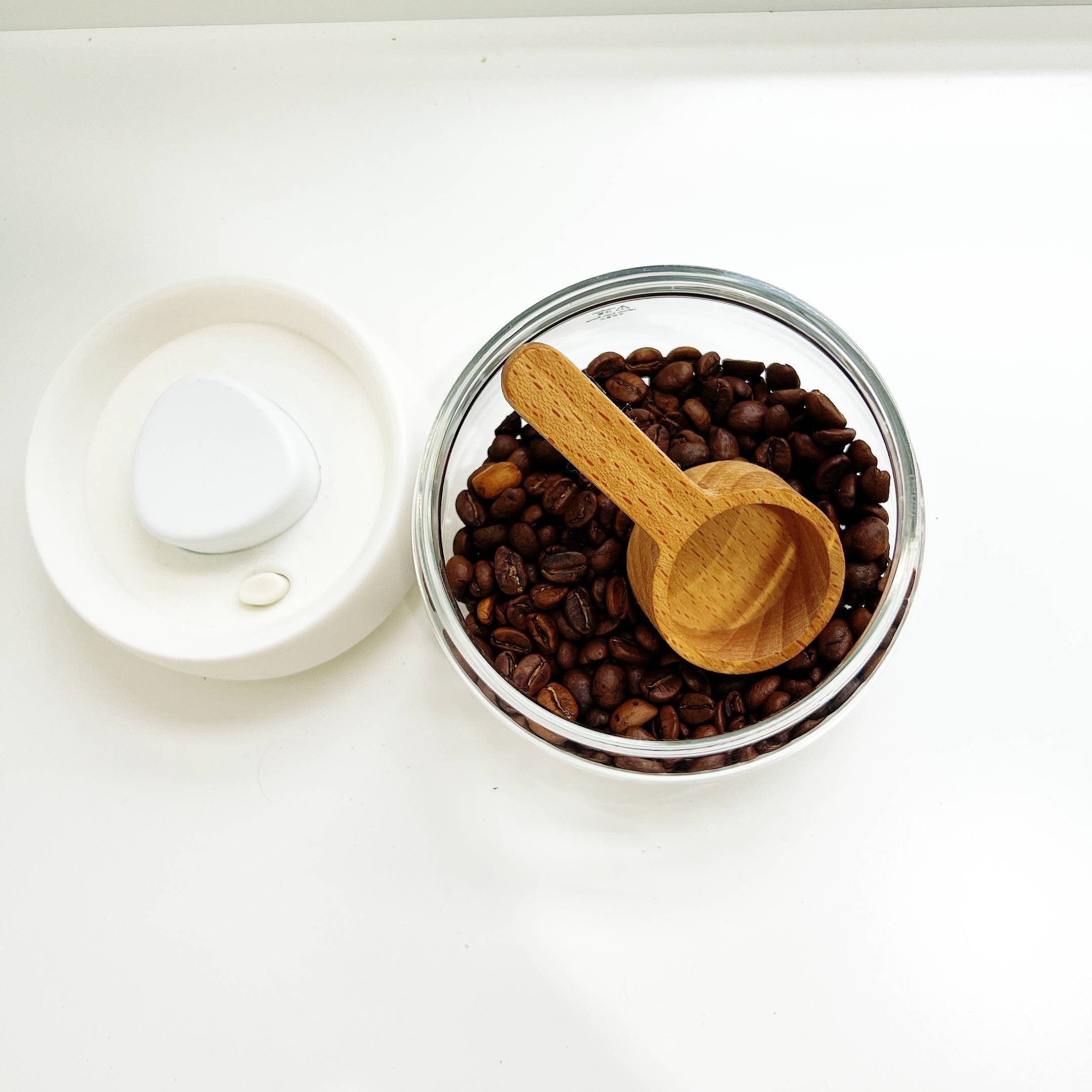 Muỗng gỗ đong cà phê, muỗng định lượng cà phê tiện lợi