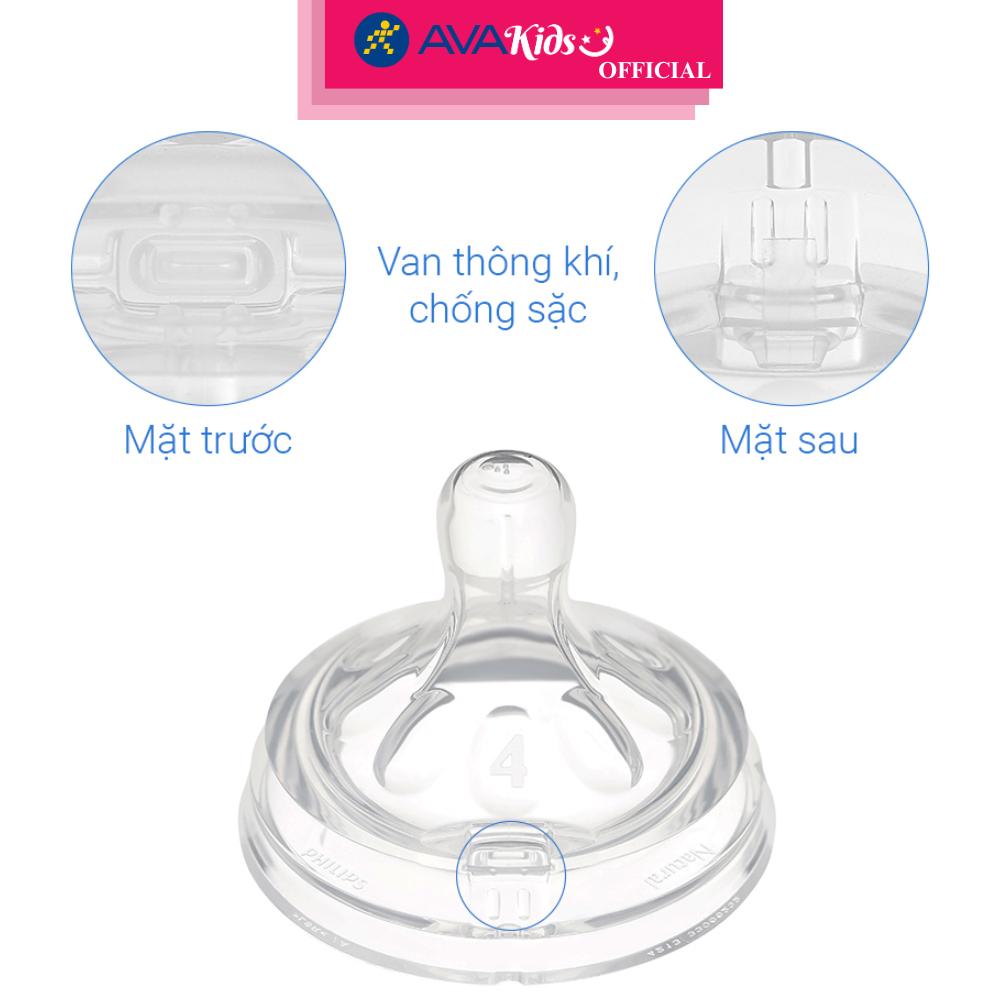 Bình sữa nhựa PPSU Philips Avent SCF583/10 cổ rộng 330 ml (từ 6 tháng) - Hàng Chính Hãng