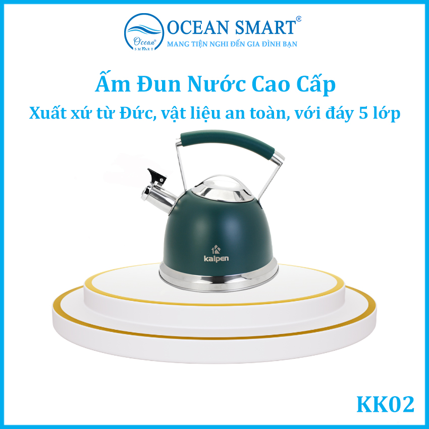 Ấm Đun Nước Inox Cao Cấp Kalpen 2.5L - KK02