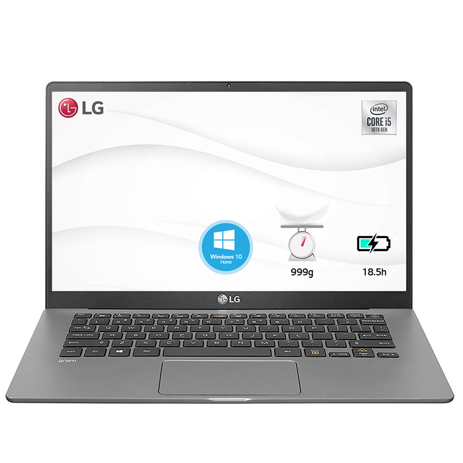 Laptop LG Gram 2020 14Z90N-V.AR52A5 (Core i5-1035G7/ 8GB/ 256GB NVMe/ 14 FHD IPS/ Win10 Home Standard/ Silver) - Hàng Chính Hãng