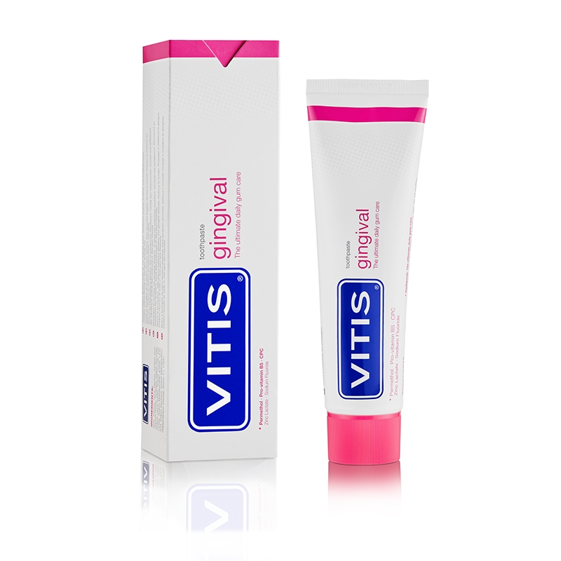 Kem đánh răng cho nướu nhạy cảm, viêm, sưng đỏ, chảy máu nướu Vitis Gingival 100ml
