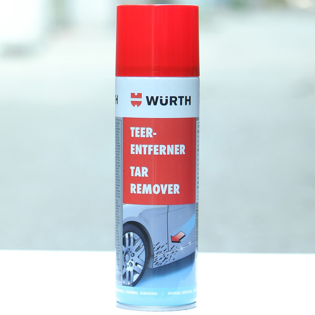 Tẩy nhựa đường, keo, vết ố xe ô tô- Wurth Tar Remove 300ml