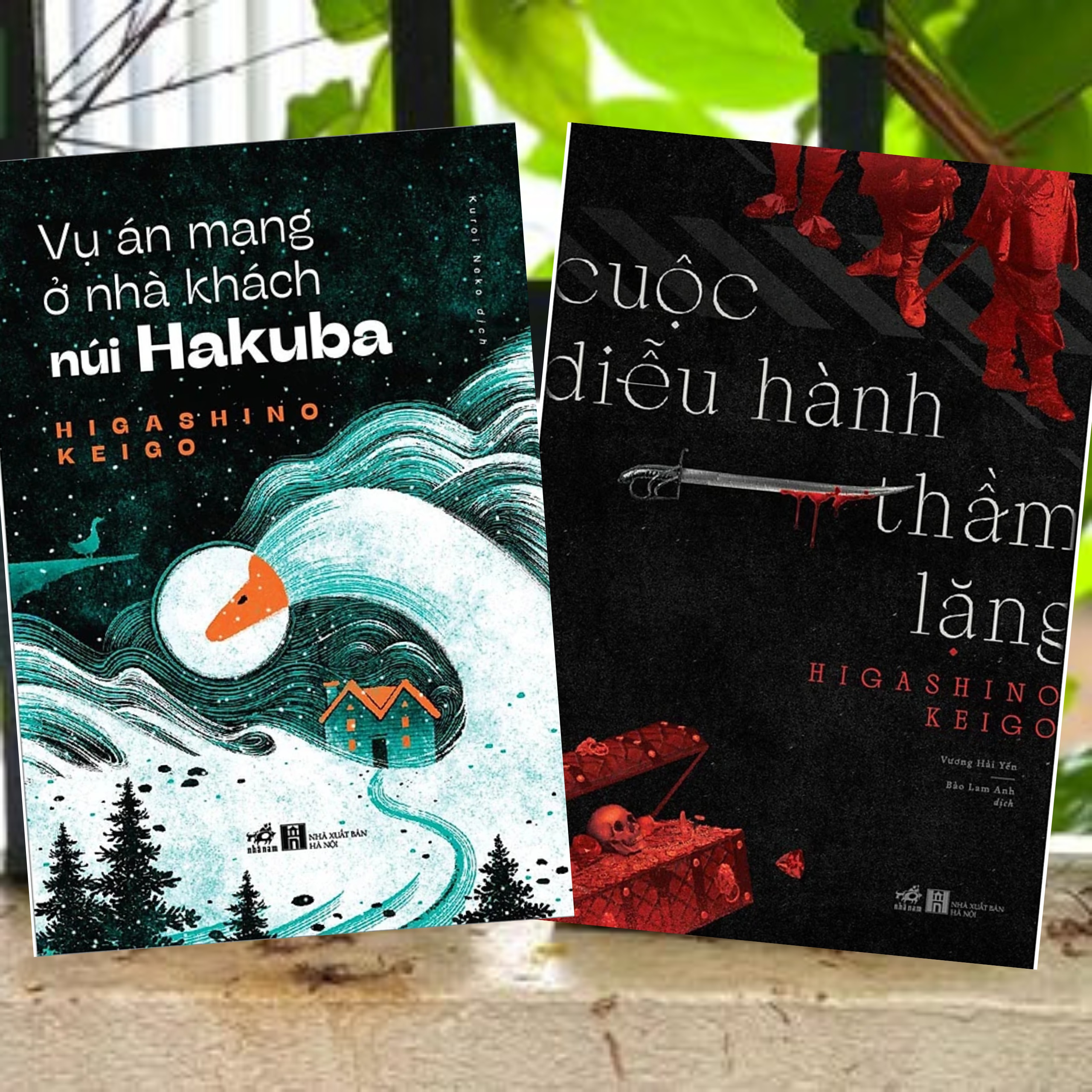 Combo 2 cuốn Kiệt Tác Trinh Thám Lôi Cuốn, Bán Chạy Cuộc Diễu Hành Thầm Lặng  Vụ Án Mạng Ở Nhà Khách Núi Hakuba