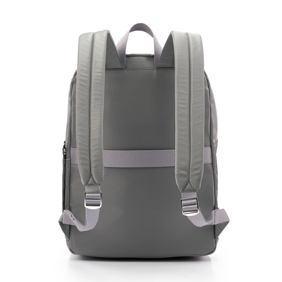 Balo laptop Mobile Solution Eco Classic V2 SAMSONITE - MỸ  Vải nylon với viền vinyl cao cấp và lớp phủ chống nước Dây đeo vai có đệm và có thể điều chỉnh linh hoạt Đai gài cần đẩy vali