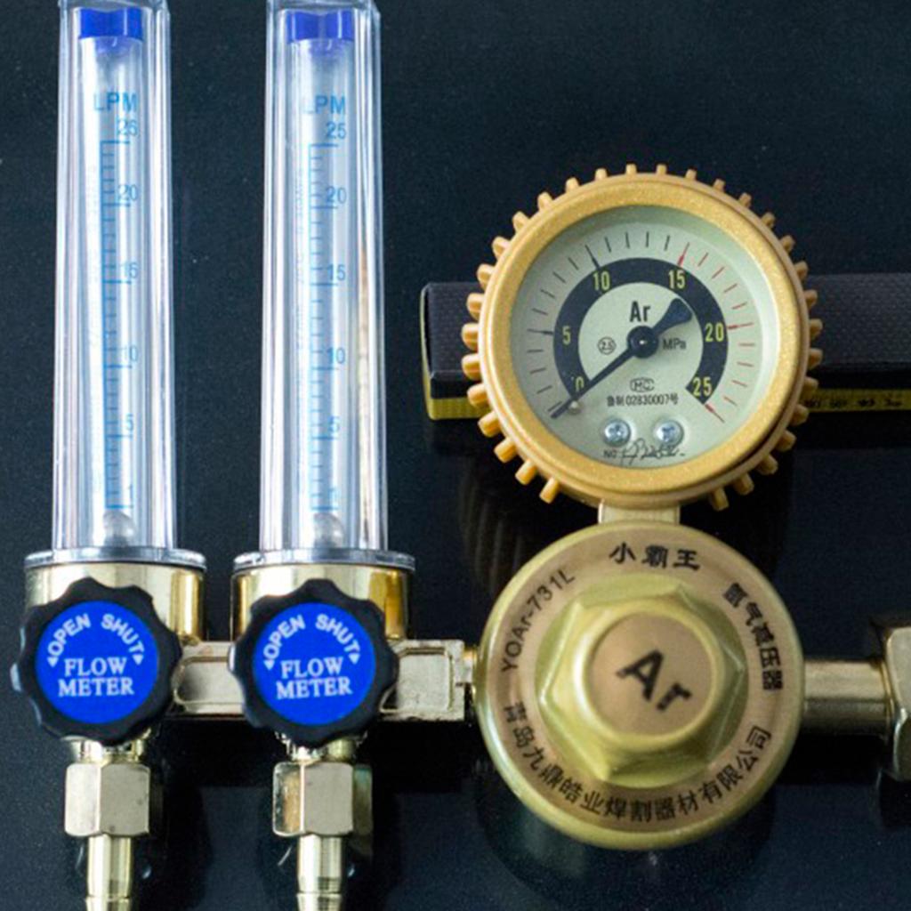 MIG TIG Stainless Steel Argon Co2 Weld Pressure Regulator Meter 0-25Mpa