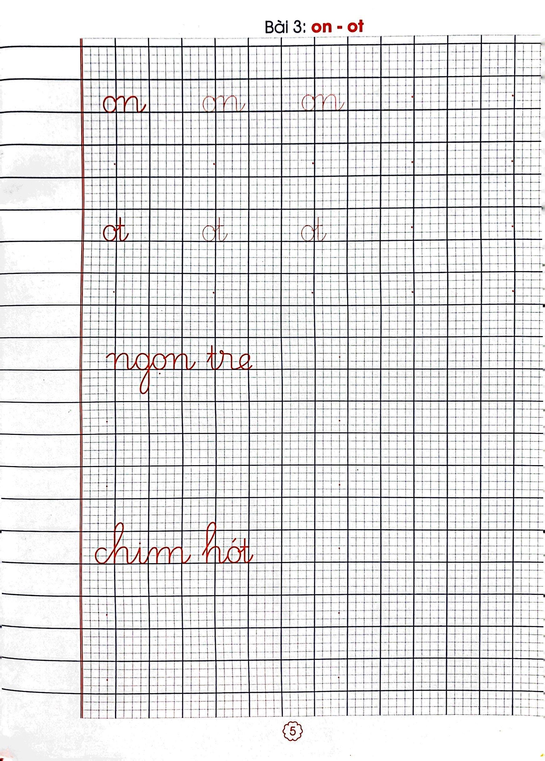 Vở Luyện Viết Lớp 1 - Quyển 3 (Cánh Diều)