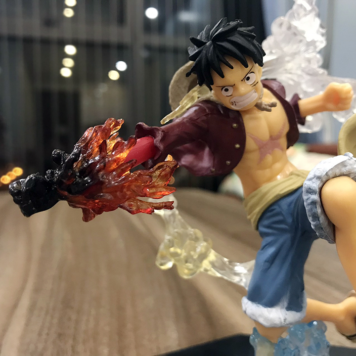 Mô Hình One Piece Luffy Hỏa Quyền. Đồ Chơi Mô Hình. Sản phẩm đồ chơi cao cấp bày Taplo ô tô, tủ sách. Decor trang trí phòng khách, bàn làm việc…Làm quà tặng cho trẻ em cũng cực kỳ dễ thương.