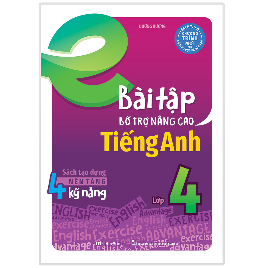 Combo 3 cuốn Bài tập bổ trợ nâng cao Tiếng Anh lớp 3 4 5