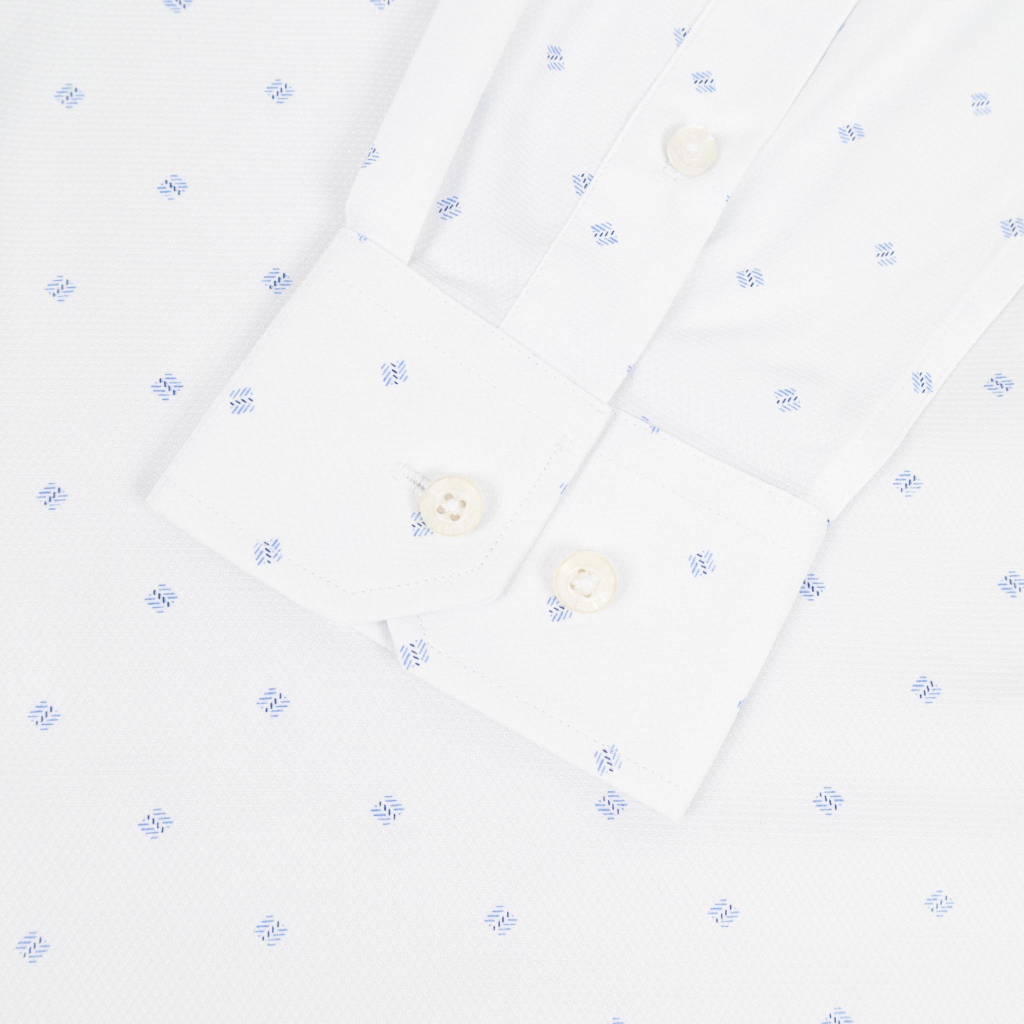 Áo sơ mi nam KHATOCO Tailor Fit dài tay A1MD538T1-CNIN786-2707-D