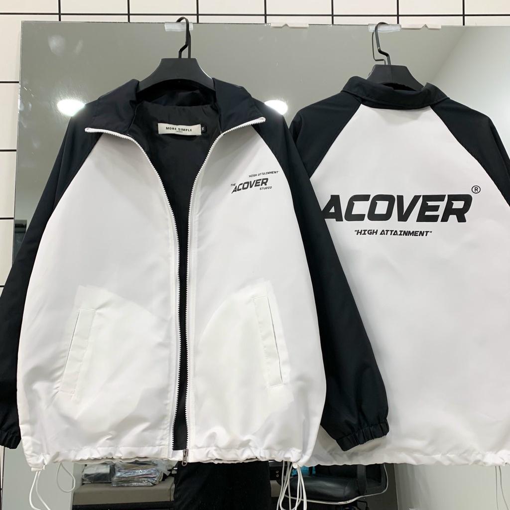 Áo Khoác Dù ACOVER JACKET Vải Dù 2 Lớp Form Rộng Ulzzang Unisex