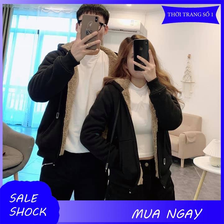 Áo Hoodie Nỉ Lót Lông Cừu Dày Dặn, Đủ Màu Đủ Size HD-585886