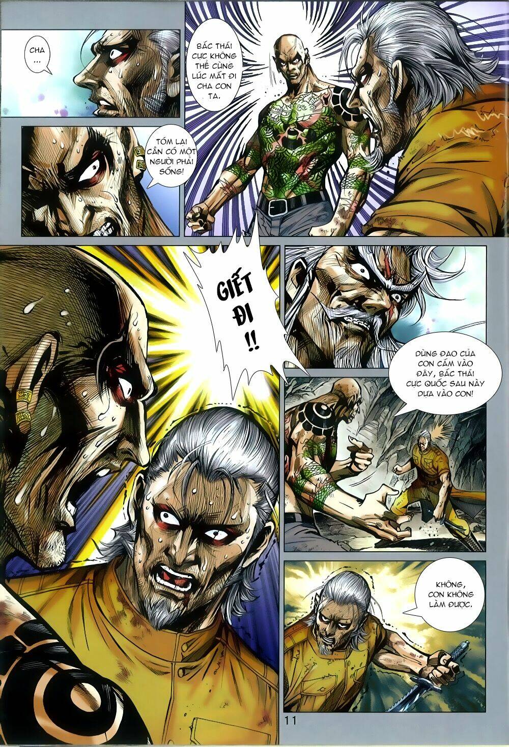 tân tác long hổ môn chapter 808 11