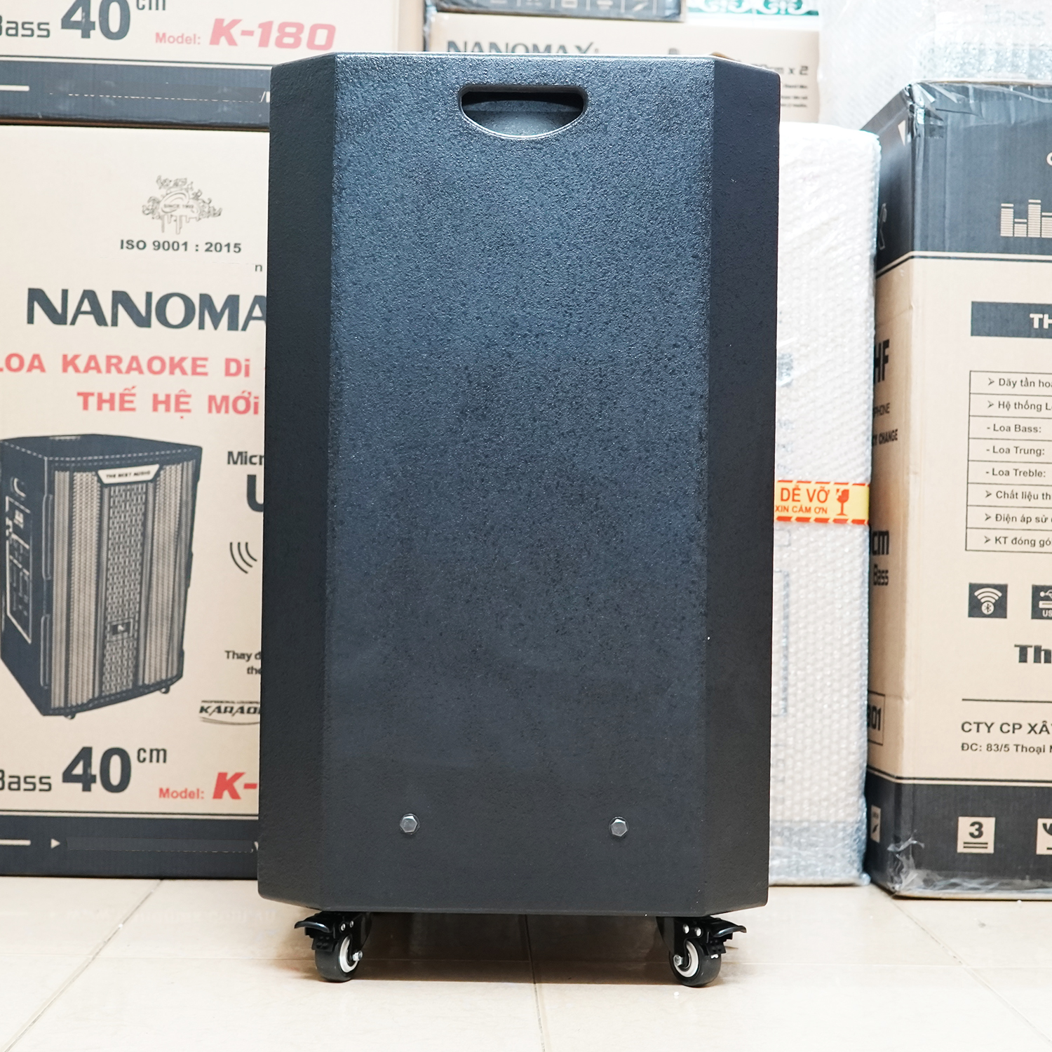 Loa Kéo Công Suất Lớn Nanomax SK-15F3 Bass 4 Tấc 40cm Công Suất 680w Karaoke Bluetooth Hàng Chính Hãng