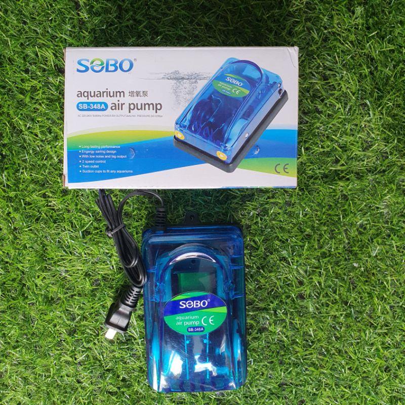 Máy sủi oxy - Sủi oxi bể cá mini SOBO VIPSUN RS 248A 348A nhỏ gọn tiết kiệm điện