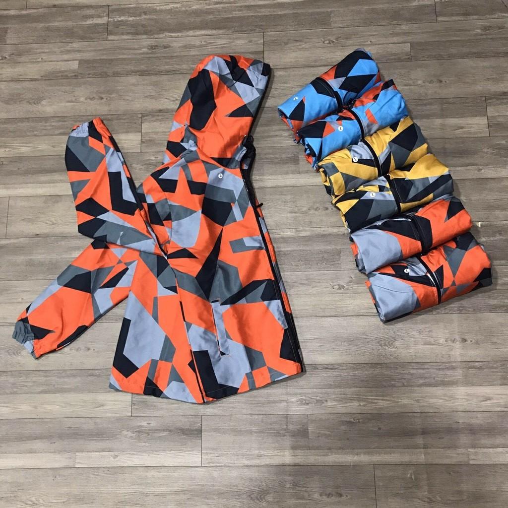 Áo Khoác Dù Unisex Form Rộng 3D Cực Hot Nam Nữ Phong Cách Ulzzang