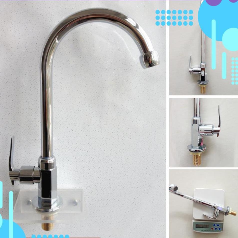 Vòi nước bằng inox 304 thiết kế hiện đại dành cho bồn rửa chén 206806