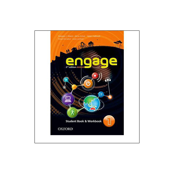 Engage 1 Student Book &amp; Workbook with MultiROM 2Ed