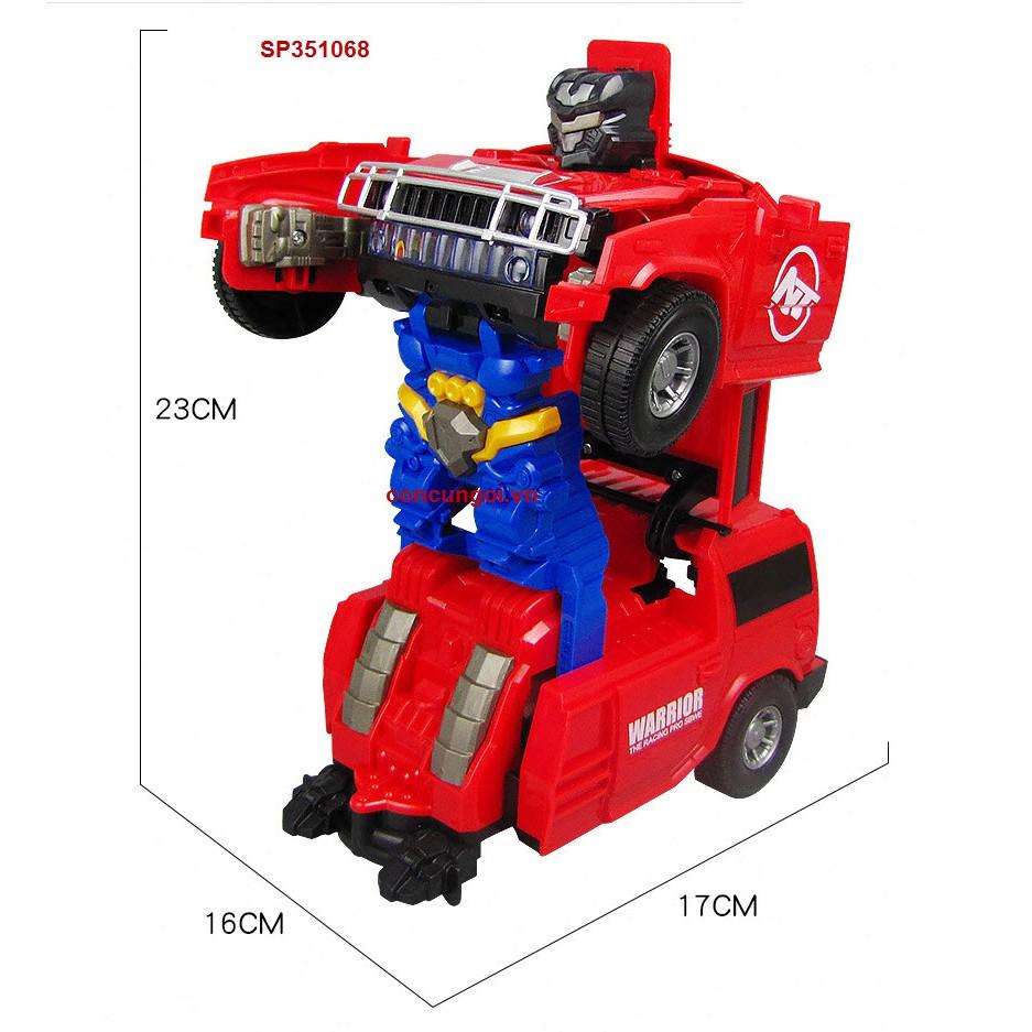 Đồ Chơi Hộp xe hơi pin biến hình robo chiếu đèn , 8811-5 -SP351068