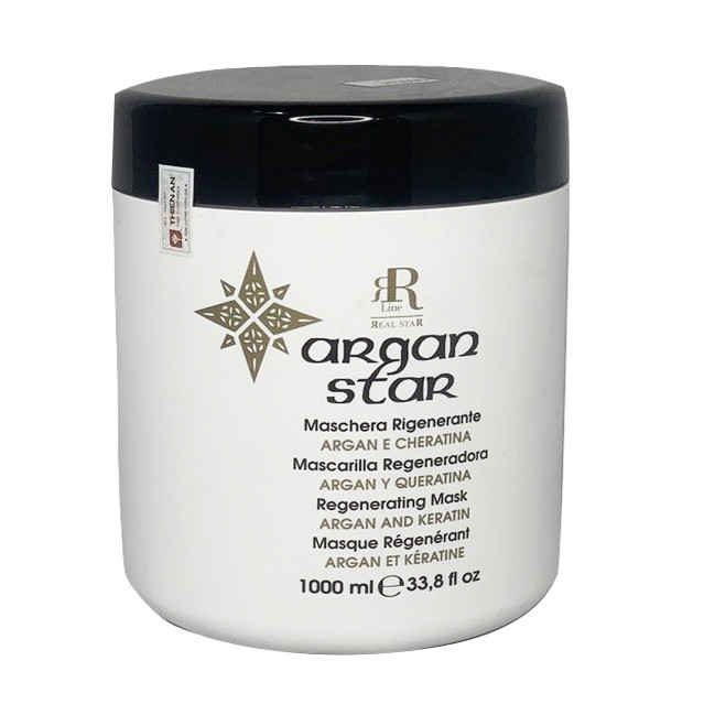 Dầu hấp dưỡng ẩm, phục hồi, mềm mượt Argan Regenerating Mask Argan And Keratin 1000ML