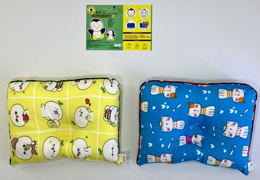 Gối Nằm Kate BabyTop (22x28)và(25x32)cm ( Màu và họa tiết ngẫu nhiên )