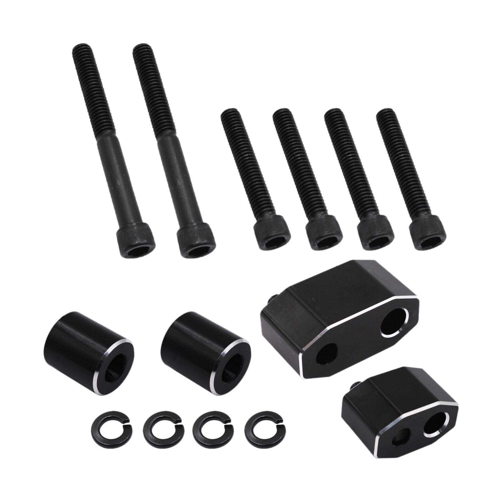 Driver Floorboard Spacer Extension , Replaces, Premium, Durable, High Performance ,Spare Parts, Accessories Aluminum Alloy with Bolts