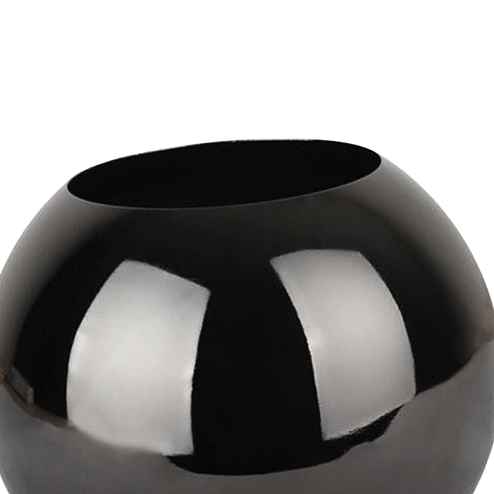 Stainless Steel Flower  Centerpiece  Wedding Gift for  Black