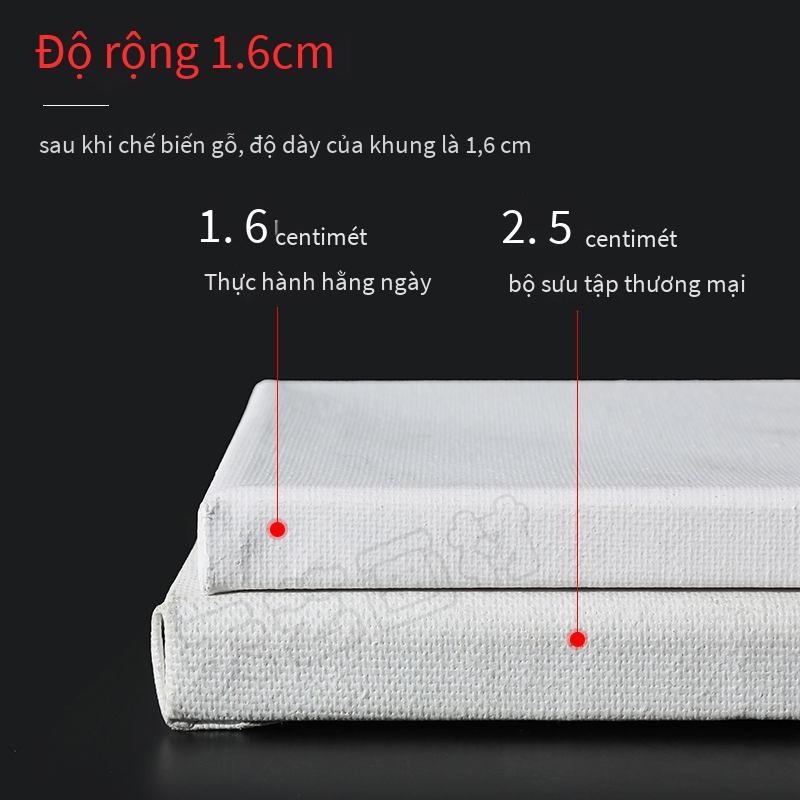 Phong cách mới nhất họa tiết khung tranh tranh sơn dầu sơn dầu tùy chỉnh vải tranh sơn dầu bảng lanh bông gỗ tròn bên trong sơn acrylic