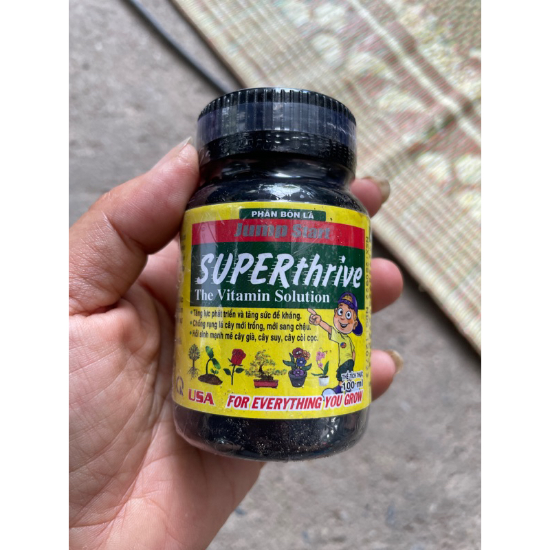 Phân bón lá Superthrive Jump star Grow More tăng sinh lực cây trồng 100ml