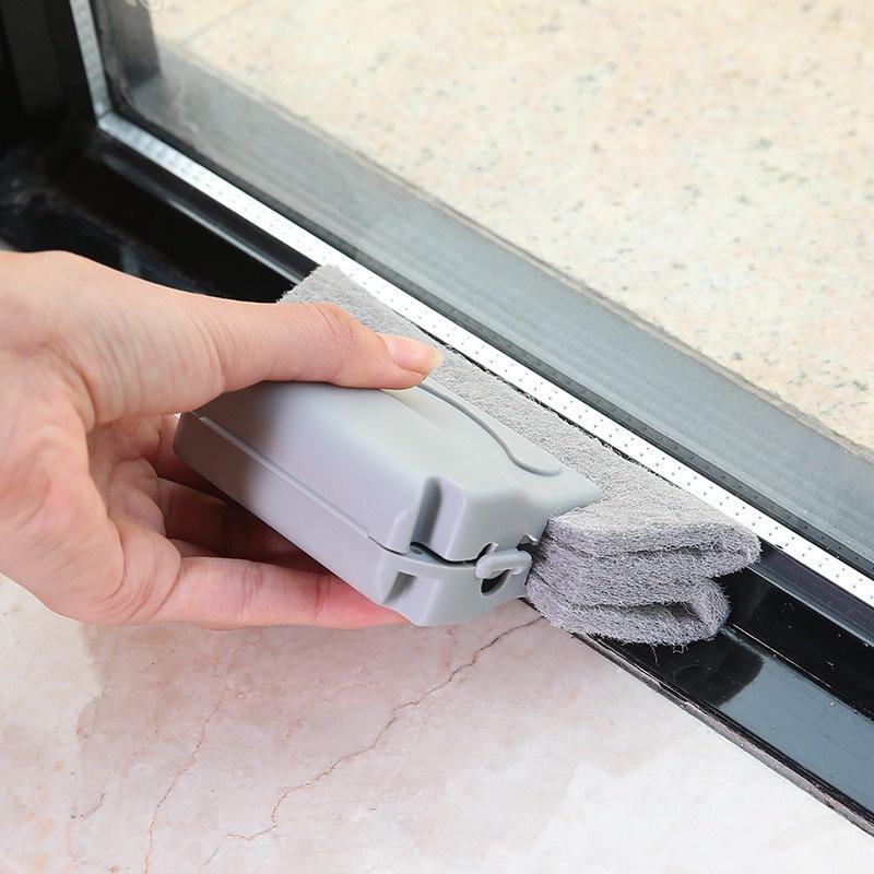 Chổi Lau Quét Cọ Nhà Bếp Hốc Kính Rãnh Cửa Sổ Đa Năng