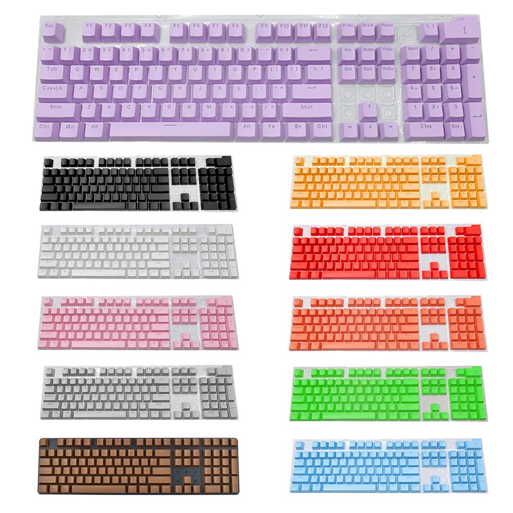 104 Chiếc ABS Đa Năng Cơ Keycaps Ergonomic Trống Keycaps Cho Bàn Phím Cherry MX Thay Thế Đèn Nền Nắp Phím