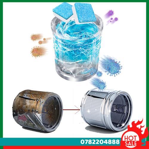 Viên Tẩy Lồng Máy Giặt Khử Sạch Cặn Bẩn, Vệ Sinh Máy Giặt Diệt Khuẩn Và Khử Mùi Lồng Máy - Đa Năng Phù Hợp Sử Dụng Cho Nhiều Loại Máy Giặt - CH Hương Thị Miễn Phí Vận Chuyển