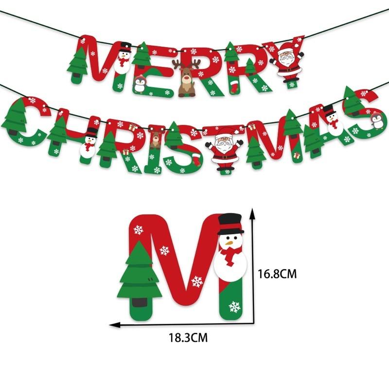 Dây treo trang trí giáng sinh Merry Christmas