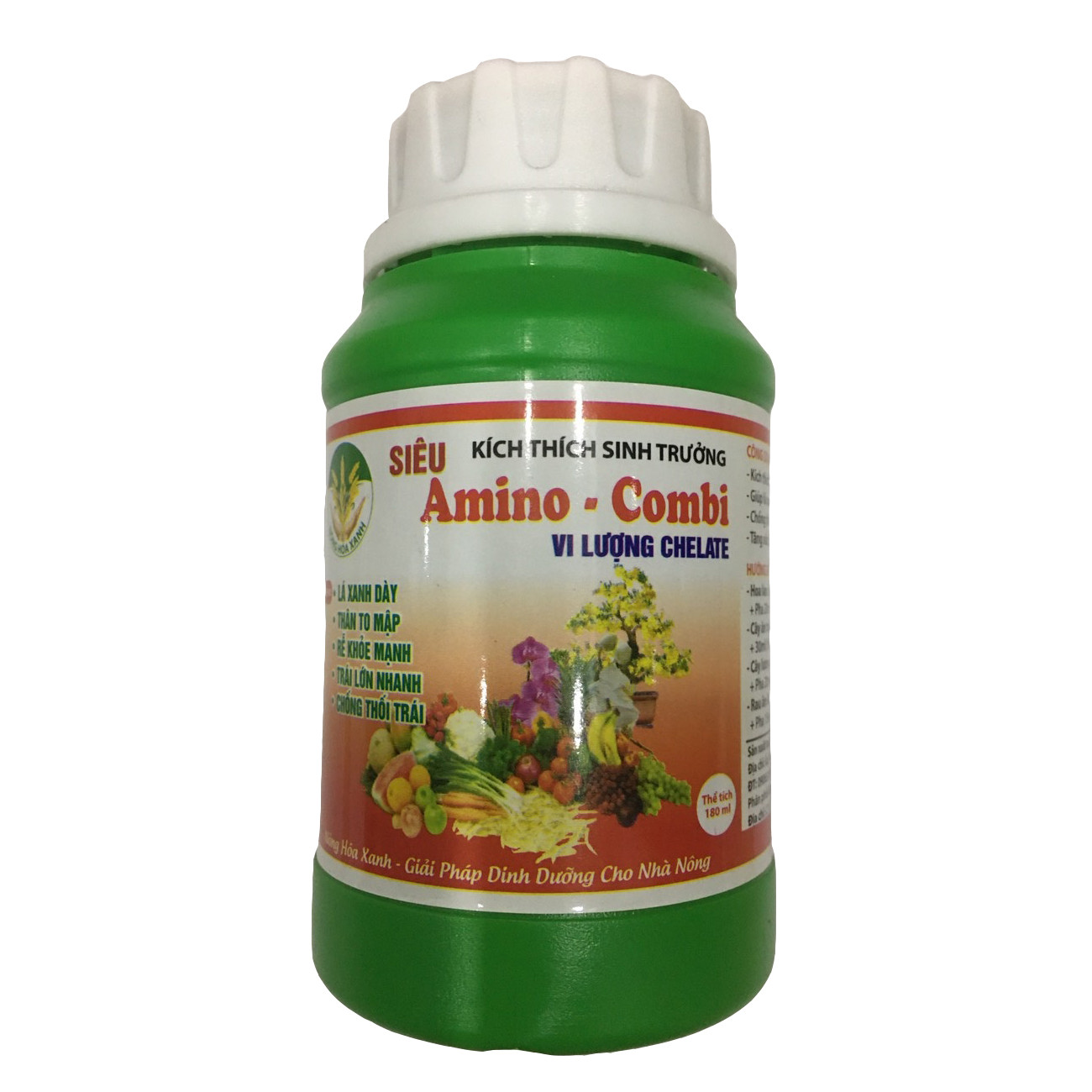 Phân Amino - Combi bổ sung Trung Vi lượng dạng Chelate giúp Siêu kích thích sinh trưởng cho hoa Lan - Hồng - hoa cảnh và các loại cây trồng