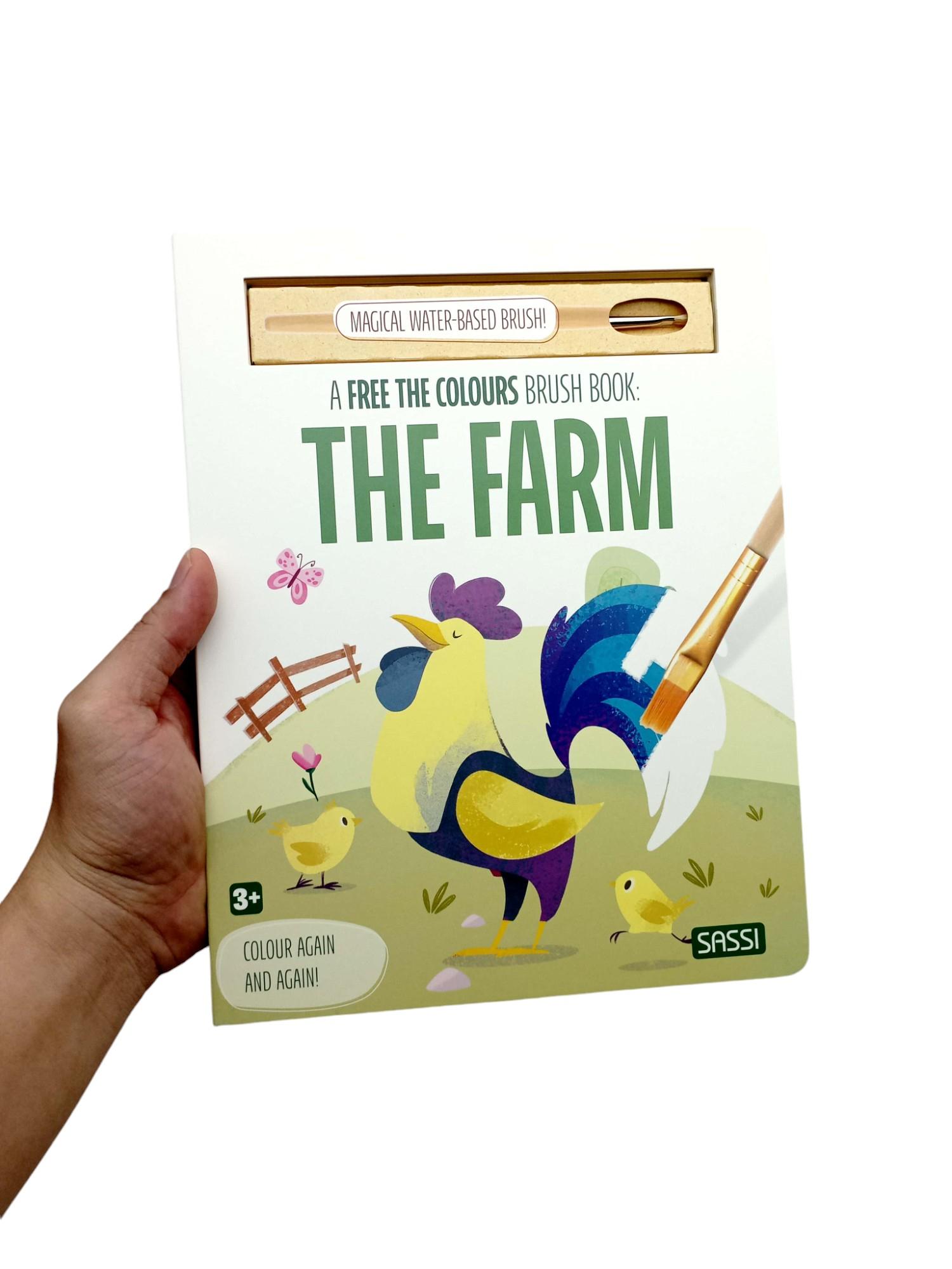 Sách ngoại văn: Magic Ink - A Free The Colours Brush Book - The Farm