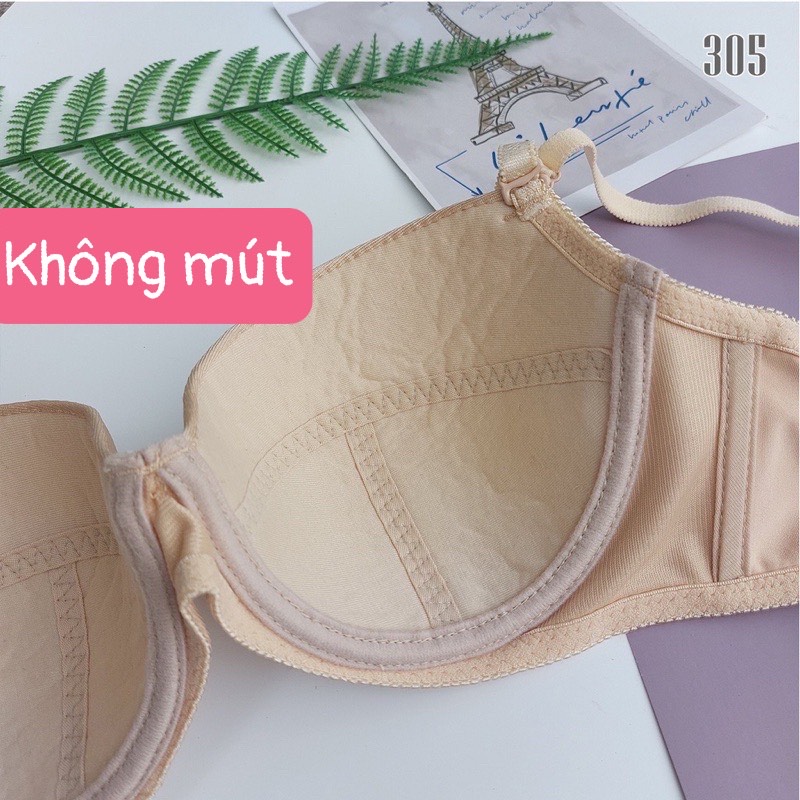 Áo Lót Nữ Mỏng Trơn Có Gọng Cúp Ngang Cài Sau 2 Móc Zenny 305 – Ôm Vừa, Nhẹ Nhàng