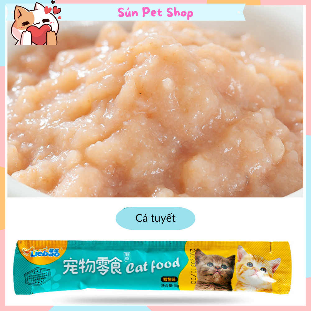 Combo 10 chiếc súp thưởng cho mèo giá rẻ Pet Snacks, Ciao, Shizuka, Cat Food