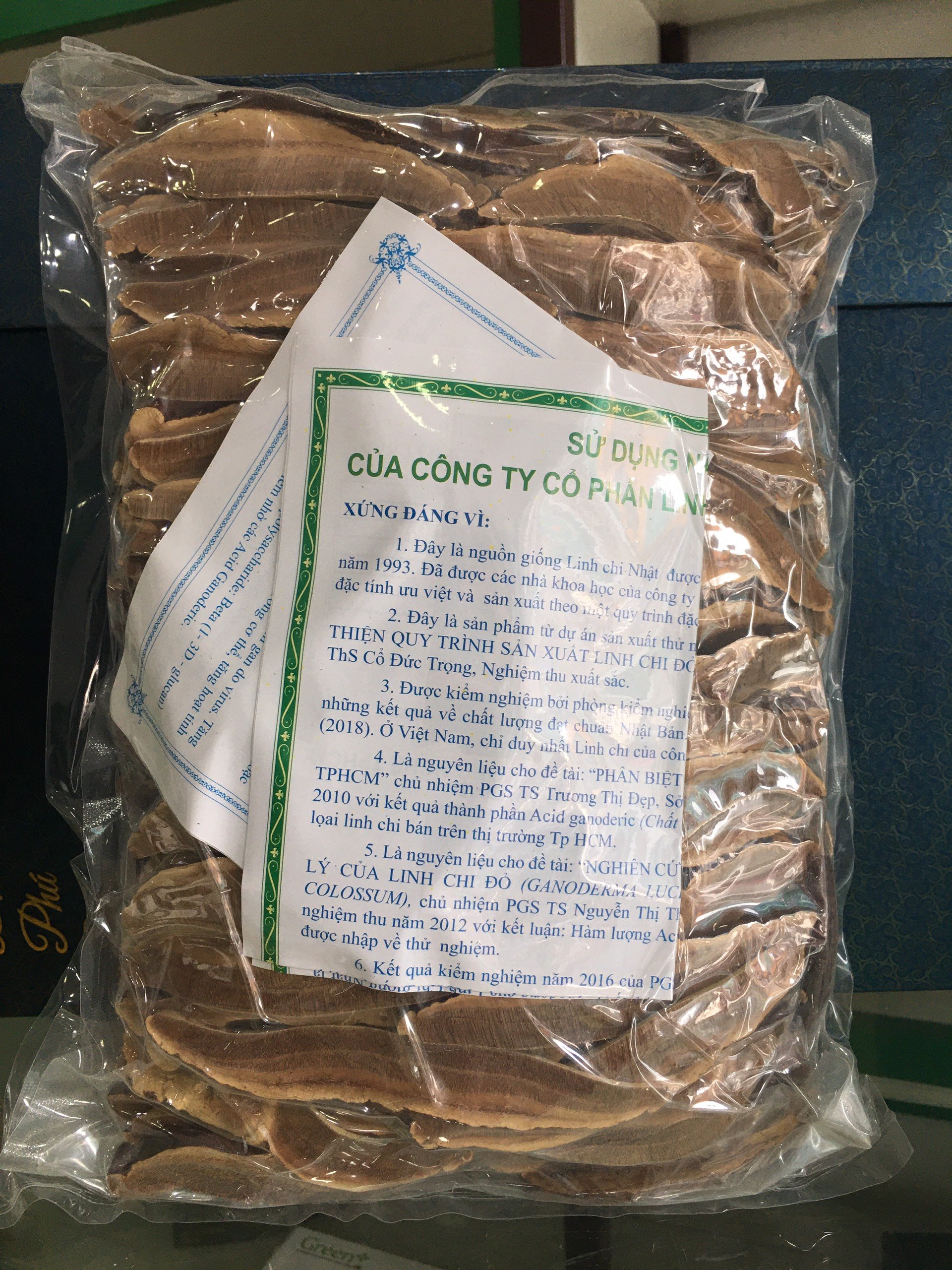 Nấm Linh Chi Nhật Thượng Hạng Cắt Lát 500g: Tăng Sức Đề Kháng, Bồi Bổ, Thanh Lọc Cơ Thể.