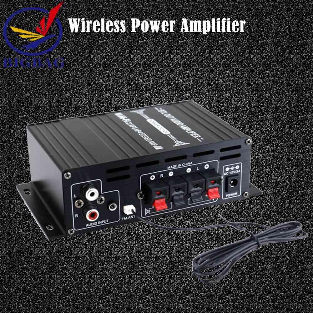 Bộ Khuếch Đại Âm Thanh Bluetooth AK380 12V 2 Kênh HIFI Chuyên Dụng Cho Gia Đình