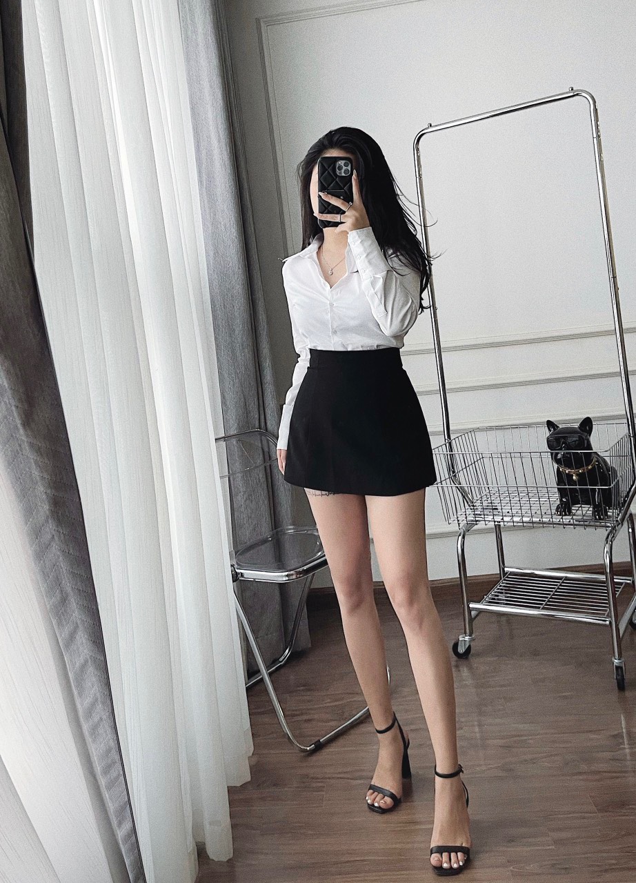 ÁO SƠ MI TRẮNG HÀNG XUẤT DƯ SIÊU XỊN CHO CÁC CHỊ EM CHẤT MỊN ĐẸP SIÊU MƯỚT