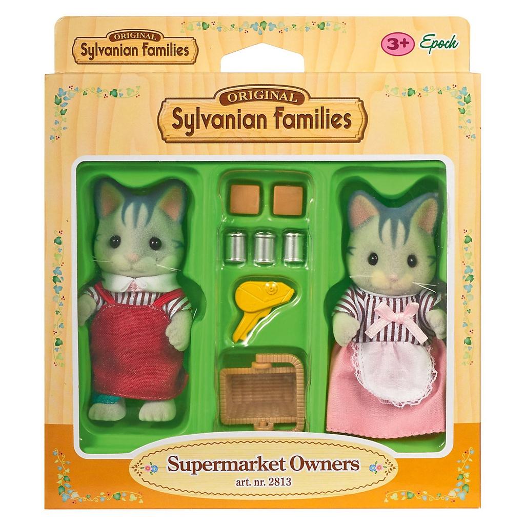 Thú bông Sylvanian Families Supermarket Owners