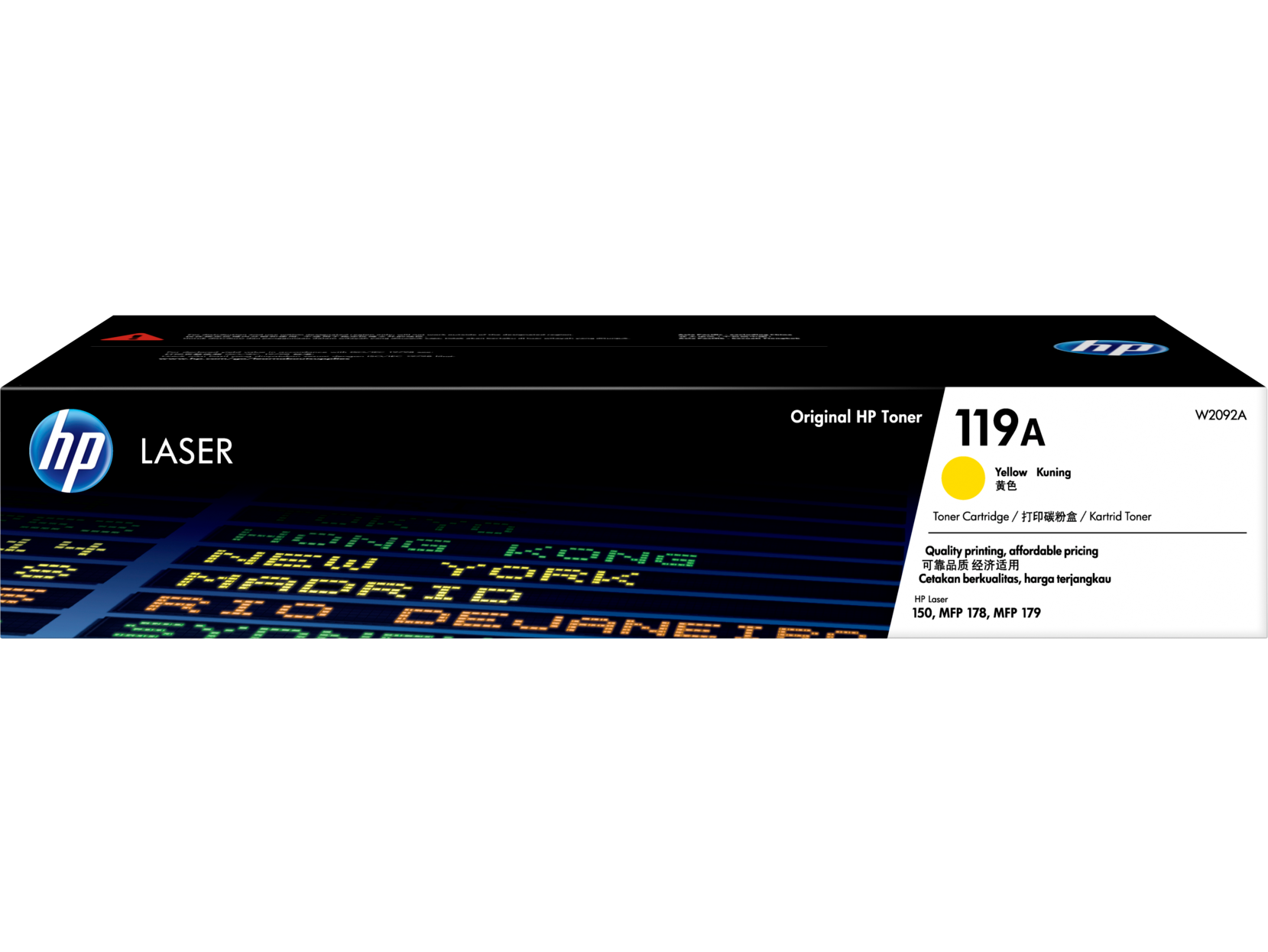 Hộp mực in laser màu vàng HP 119A - Hàng chính hãng
