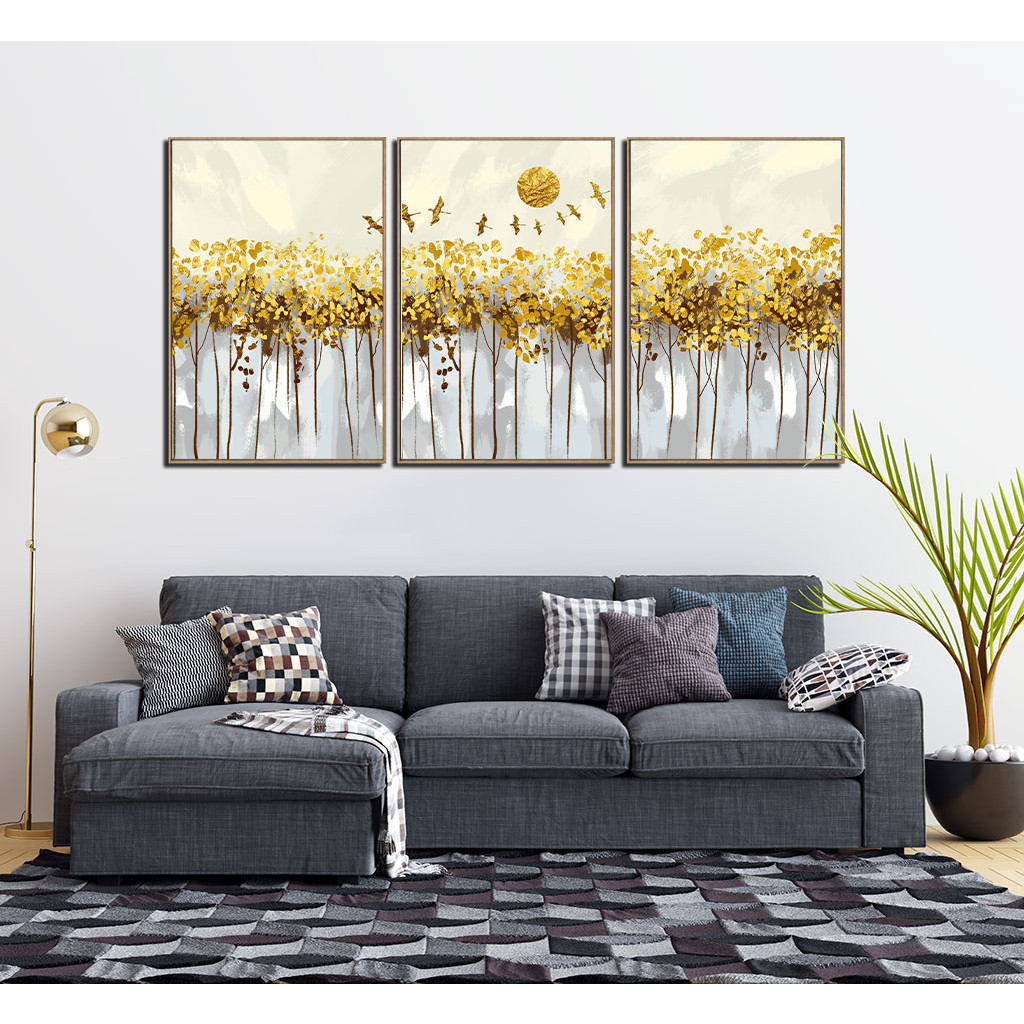 Bộ 3 Tranh Canvas Chất Lượng Cao