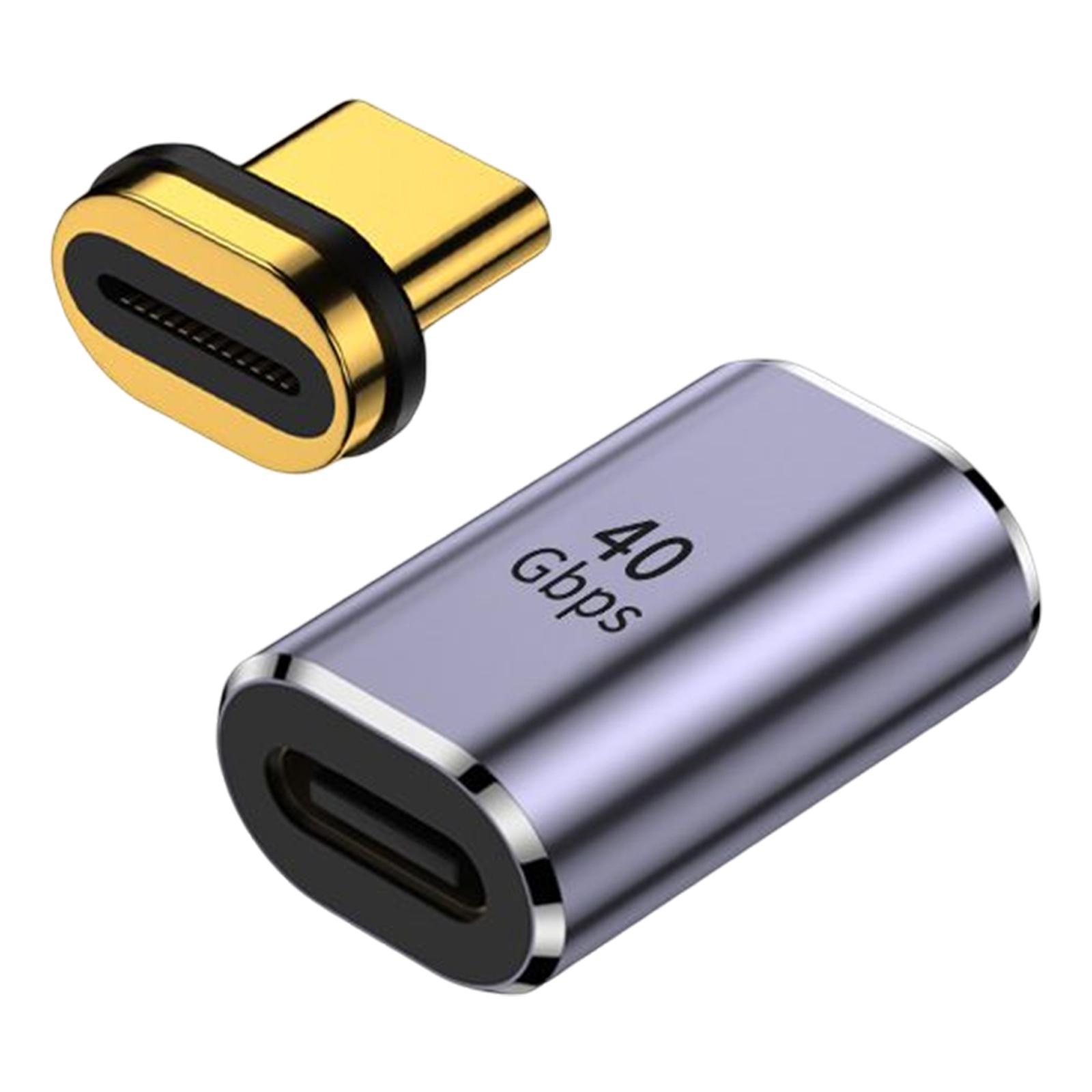 USB C Adapter Connector PD 100W Straight Straight