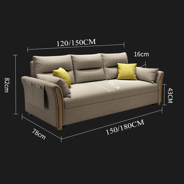 Sofa giường gấp gọn 2 trong 1