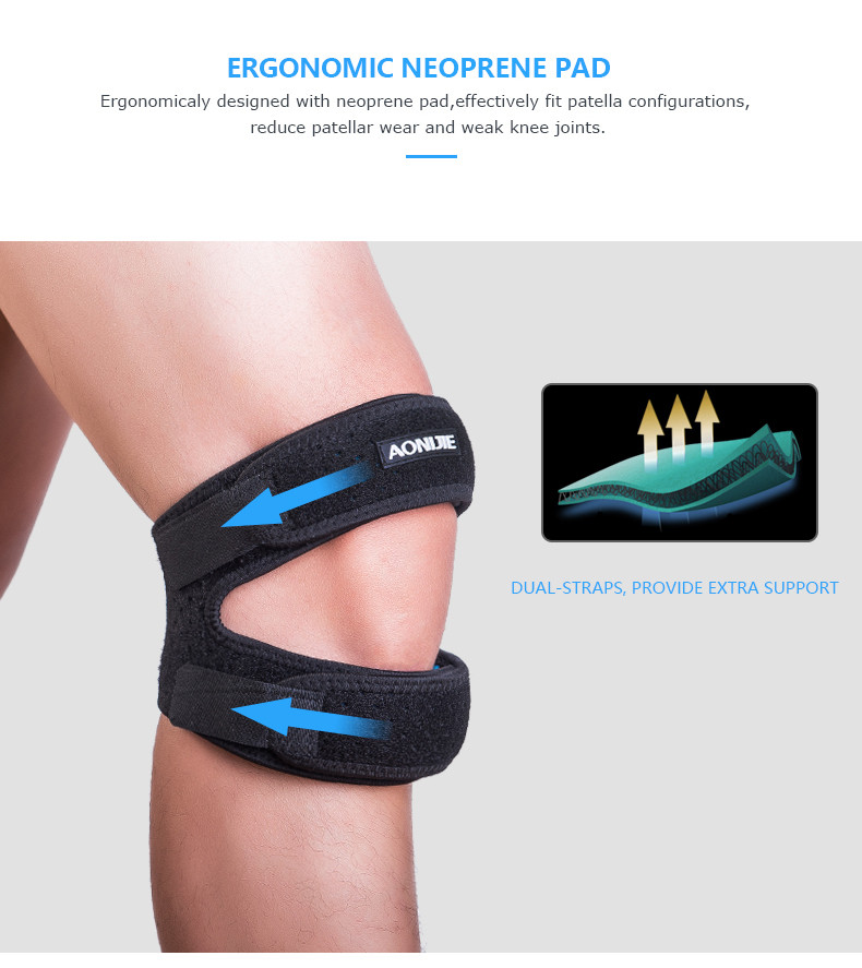 Băng Gối Kép Kneecap Band Thể Thao Aonijie E4096 (1 Cái)