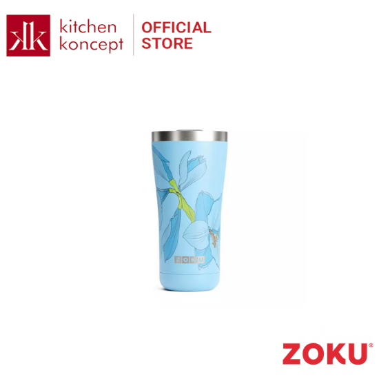 Zoku - Ly Giữ Nhiệt 3In1 Powder Coated - 600Ml - Sky Lily